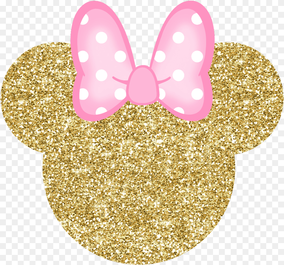 Minnie Mouse Images Pink And Gold Minnie Mouse Clipart, Glitter, Astronomy, Moon, Nature Free Transparent Png
