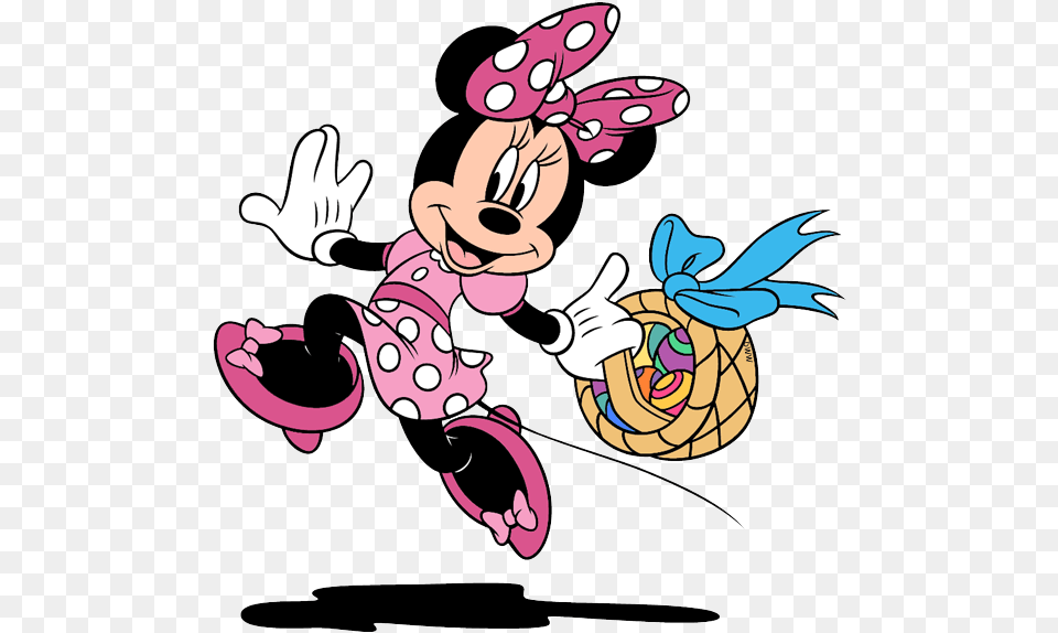 Transparent Minnie Mouse Minnie Mouse Easter Clipart, Cartoon Free Png Download