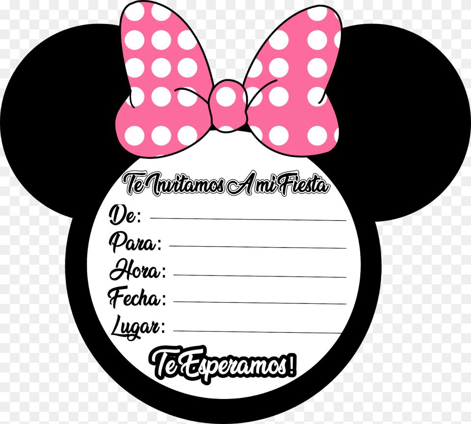 Transparent Minnie Tarjeta De Minnie Mouse, Text, Envelope, Mail Free Png Download