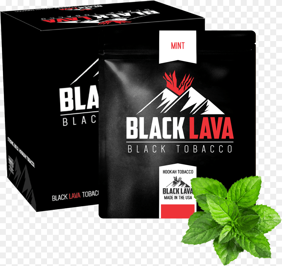 Transparent Mint Black Lava Black Tobacco, Herbs, Plant, Herbal Png Image
