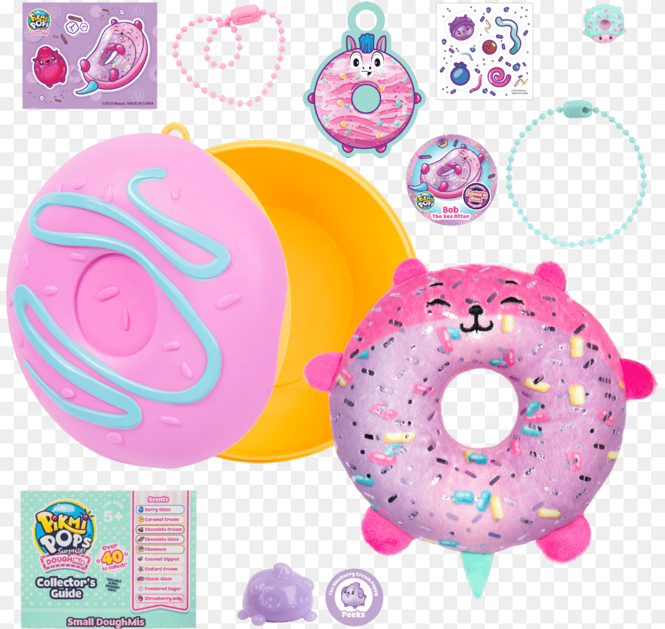 Transparent Mis 15 Pikmi Pops Surprise Doughmis, Food, Sweets, Animal, Bear Png