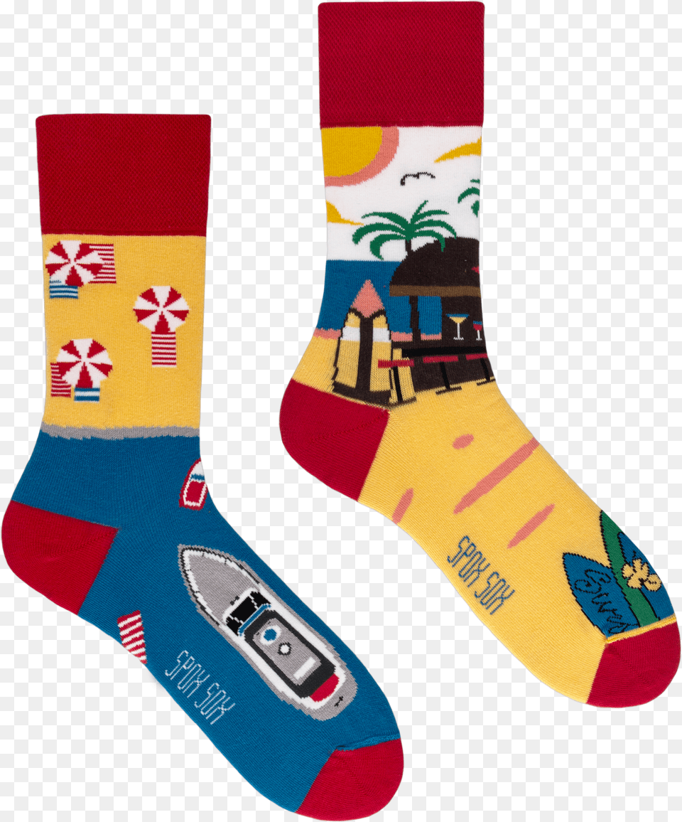 Transparent Mismatched Socks Clipart Crazy Socks Transparent, Clothing, Hosiery, Sock, Footwear Free Png Download