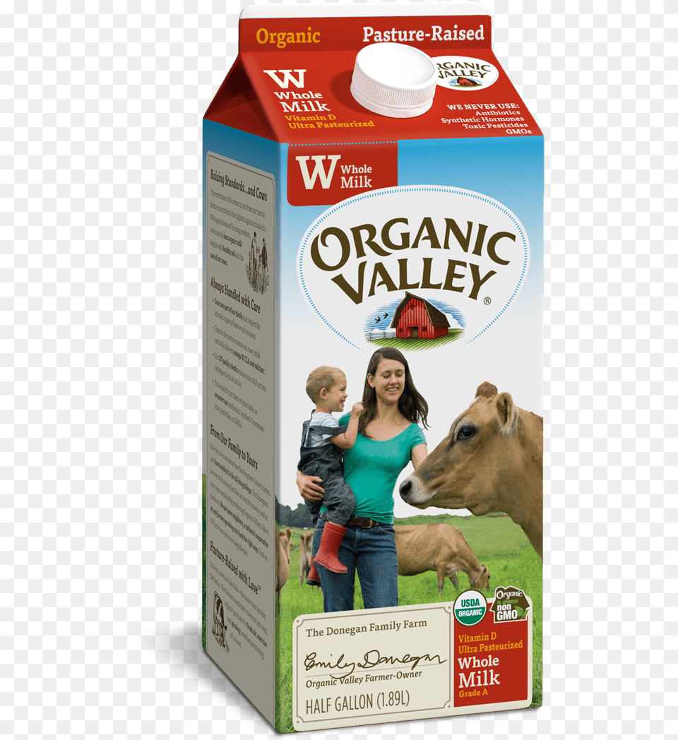 Transparent Missing Milk Carton Organic Valley Whole Milk, Adult, Person, Female, Woman Free Png Download