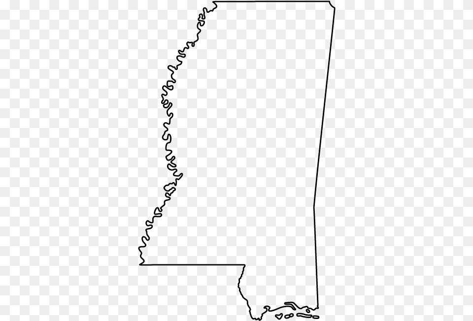 Transparent Mississippi State Outline, Chart, Plot, Text, Silhouette Png