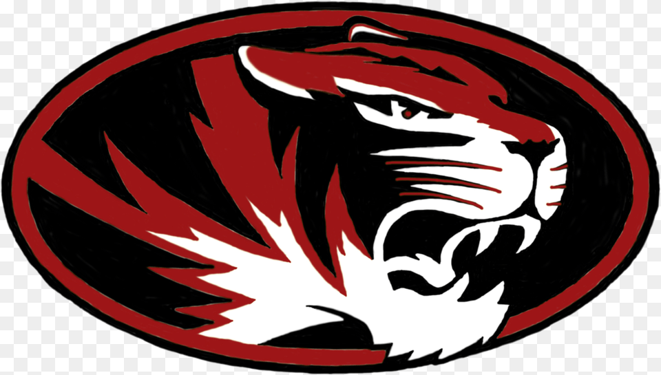 Transparent Missouri Tigers Logo Hartselle High School Logo, Sticker, Person, Face, Head Png