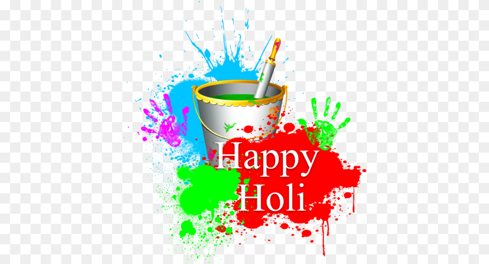 Transparent Mixing Bowl Clipart Happy Holi Gif 2019 Free Png