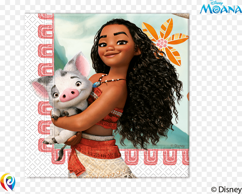 Transparent Moana Baby Moana Com Porquinho, Adult, Person, Woman, Female Png