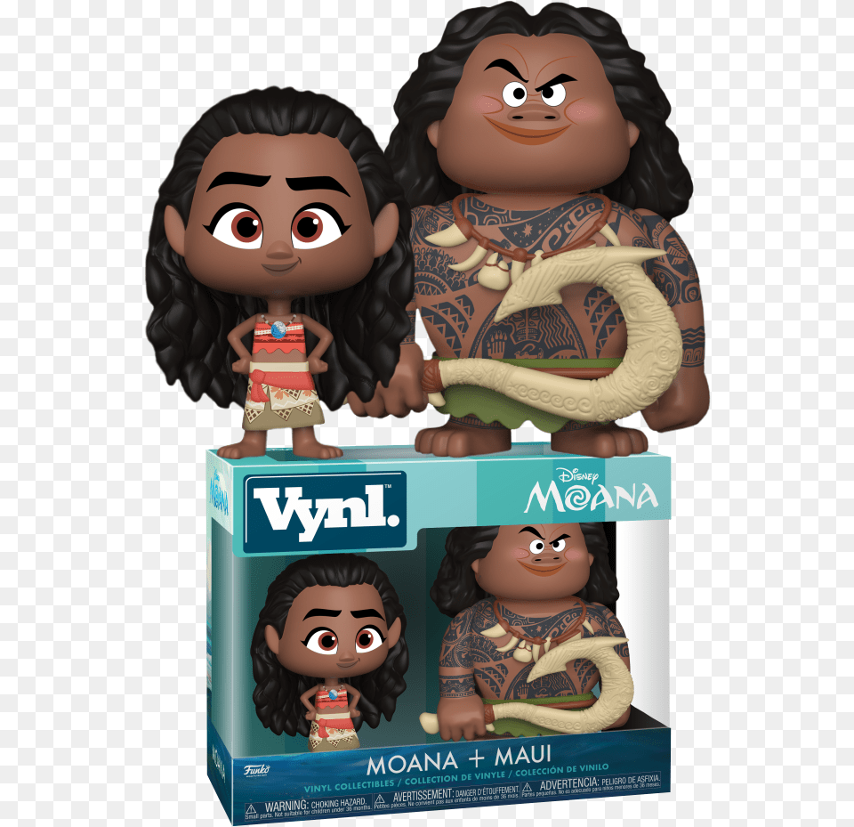 Transparent Moana Funko Pop Moana Maui, Baby, Person, Face, Head Free Png Download