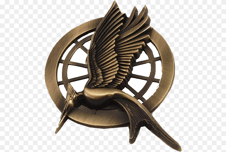 Transparent Mockingjay Pin Catching Fire Mockingjay Pin, Accessories, Bronze Png