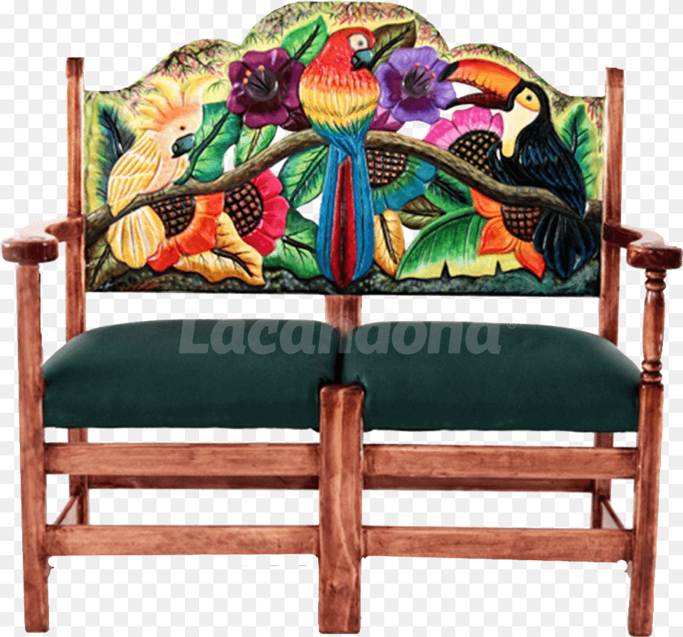 Transparent Modern Bench Chair, Couch, Furniture, Animal, Bird Png Image