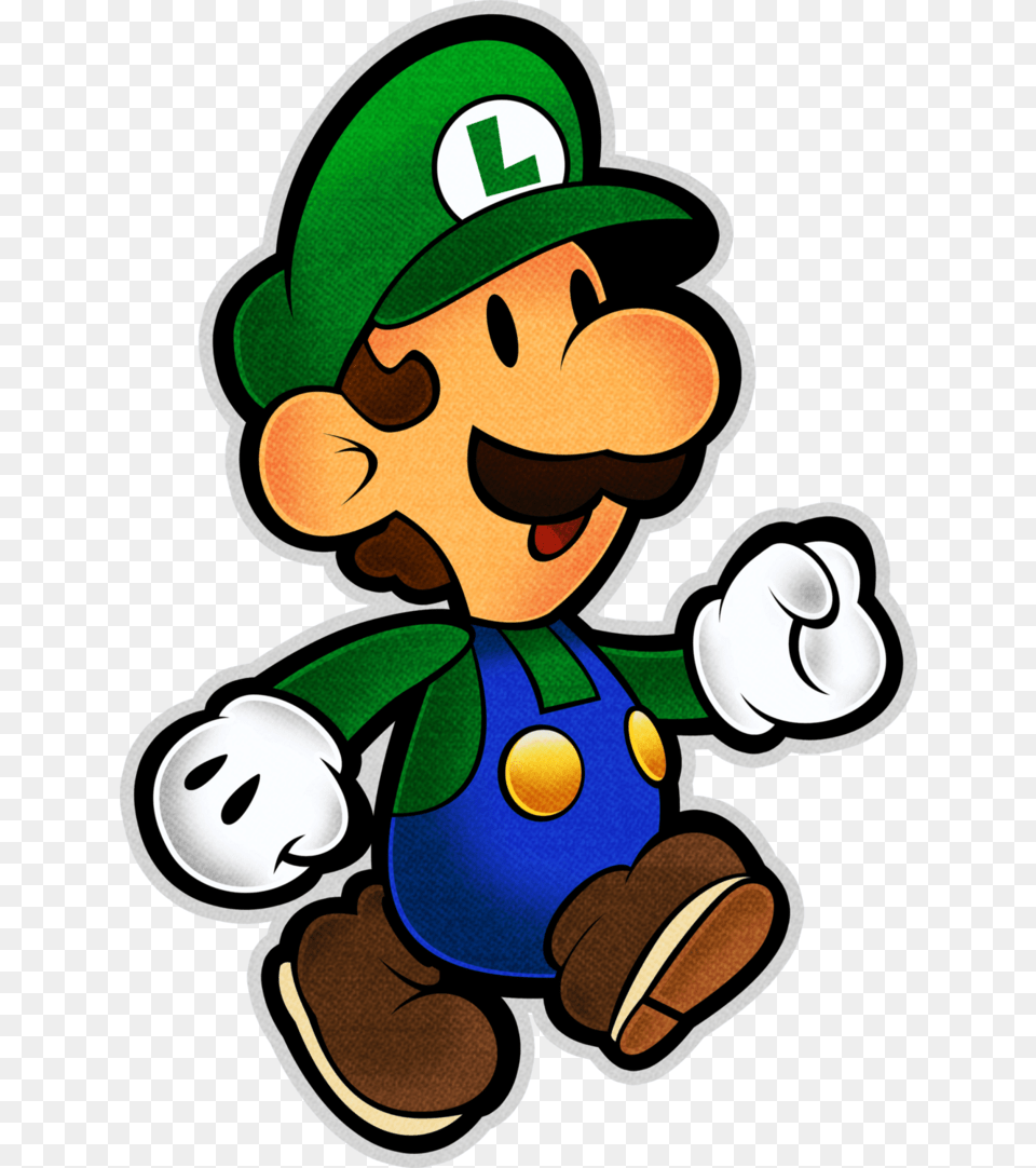 Transparent Modern Paper Th By Fawfulthegreat Luigi Paper Mario, Game, Super Mario, Baby, Person Png Image