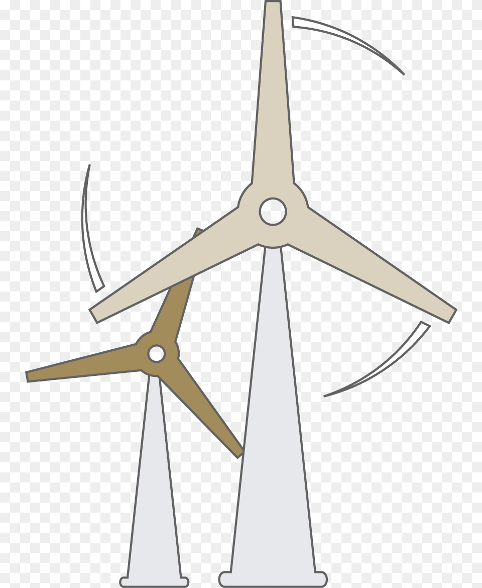Transparent Modern Windmill Clipart, Engine, Machine, Motor, Turbine Png Image