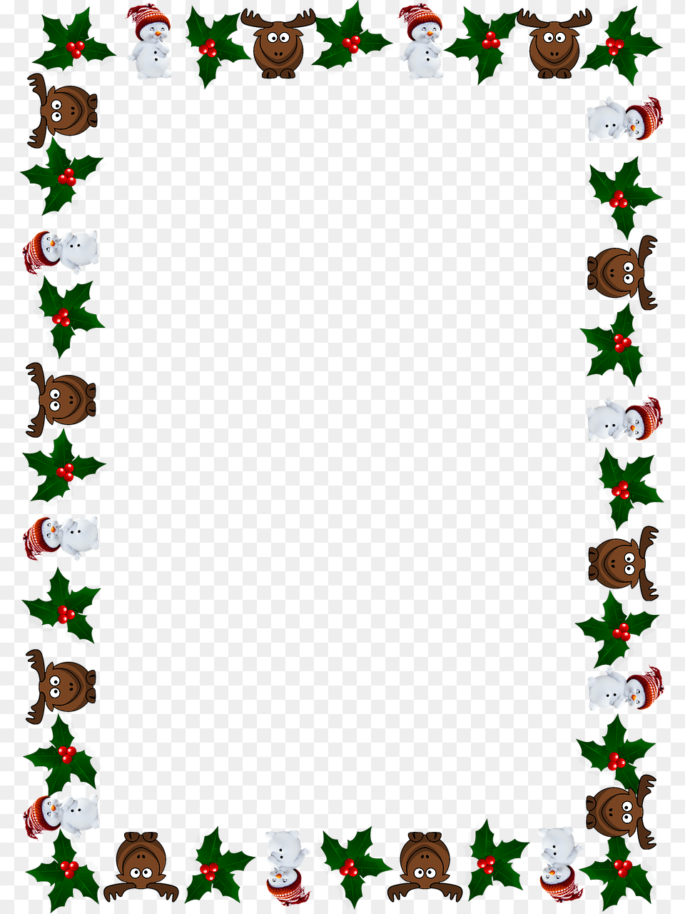 Transparent Moldura De Natal Clipart Weihnachten Rahmen Kostenlos, Person, Face, Head Free Png