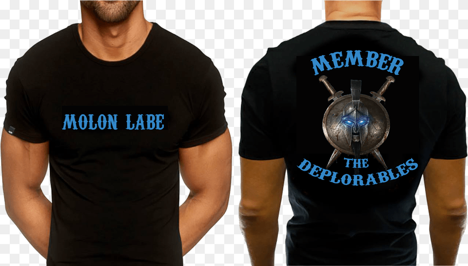 Transparent Molon Labe Clipart Enactus T Shirt Designs, T-shirt, Clothing, Adult, Person Png Image