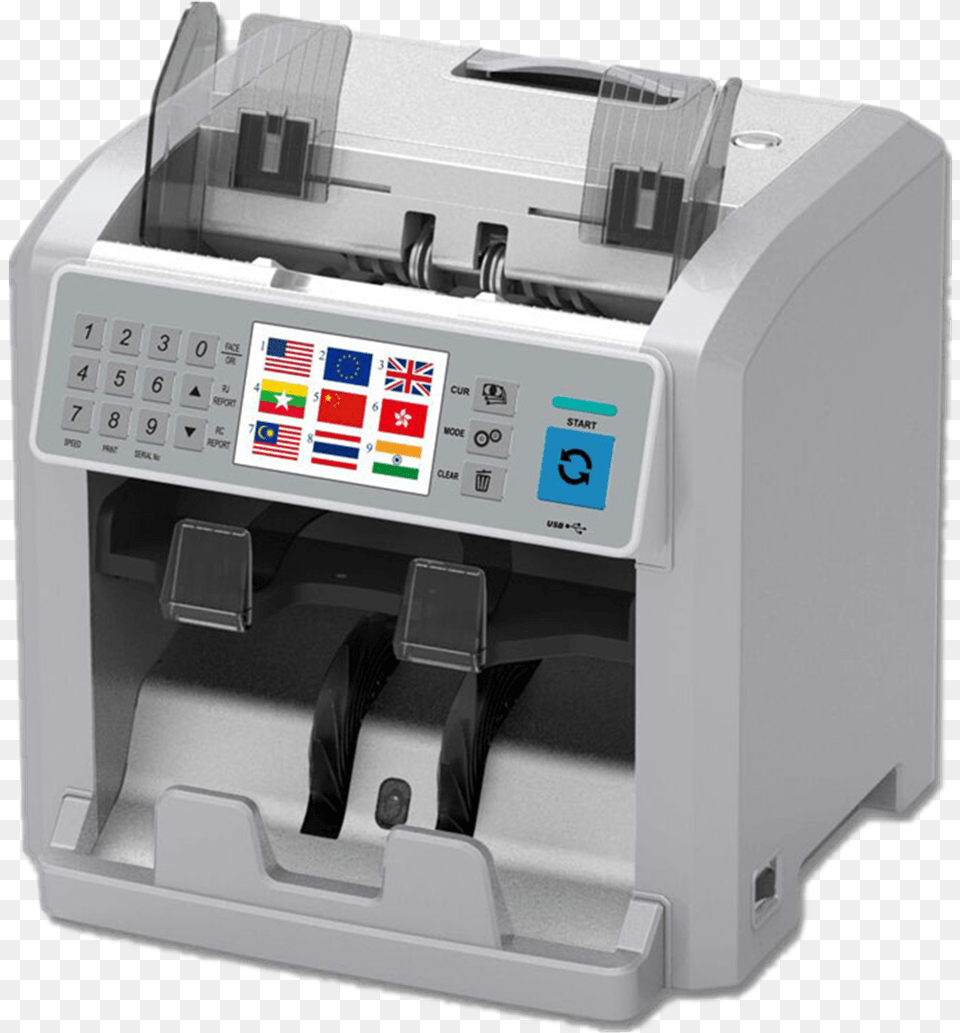 Transparent Money Counter Note Counting Machines In China, Computer Hardware, Electronics, Hardware, Machine Png Image