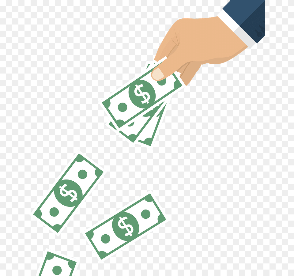 Money Falling Free Transparent Png