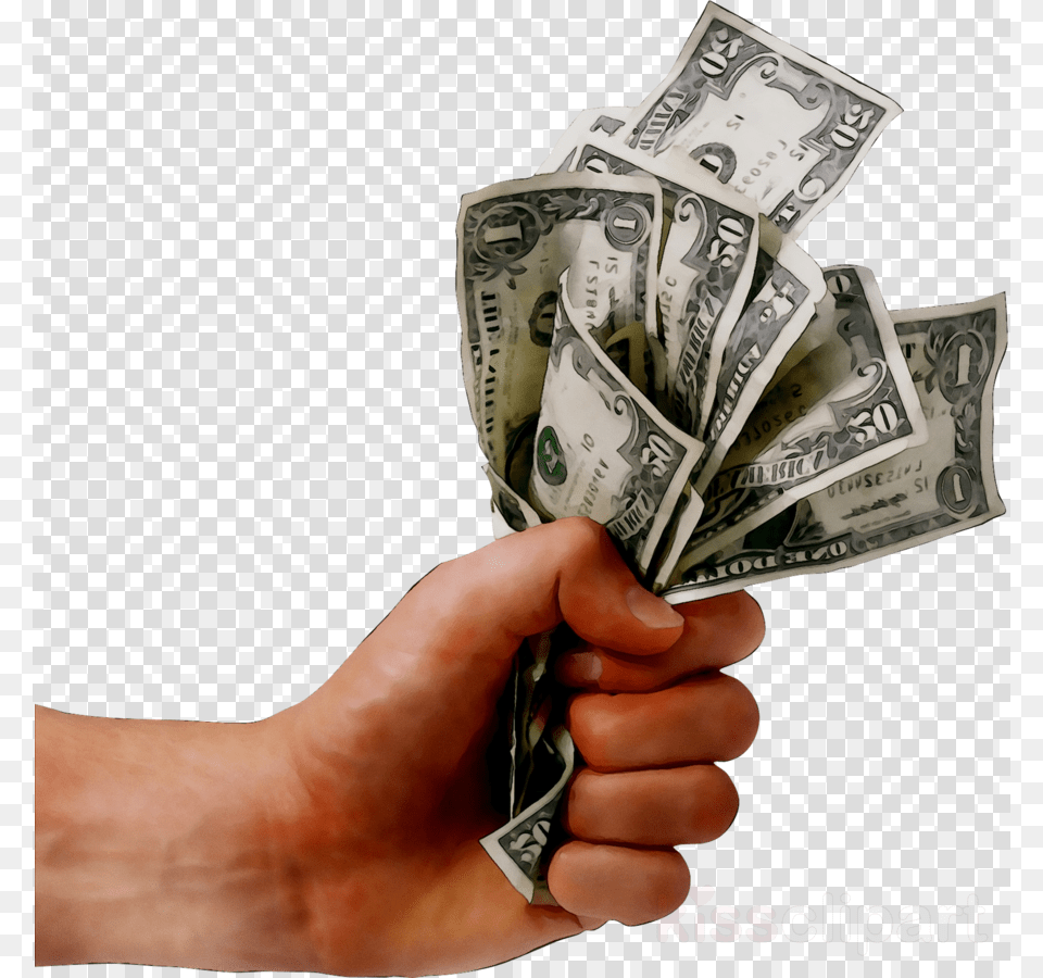 Transparent Money In Hand Free Png
