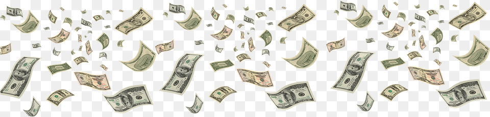 Transparent Money Raining Money Clipart, Dollar Png Image