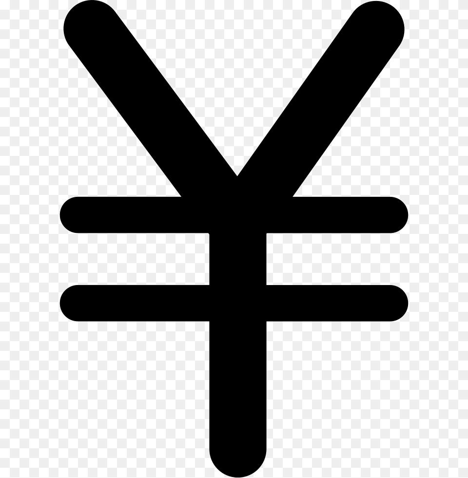 Transparent Money Symbol Yen Currency Symbol, Sign, Appliance, Ceiling Fan, Device Png Image