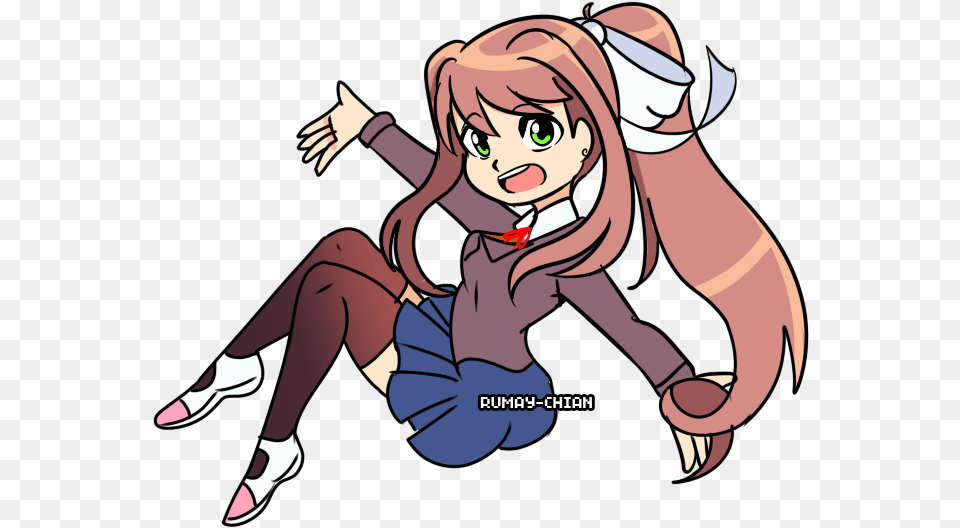 Monika Ddlc, Book, Publication, Comics, Baby Free Transparent Png