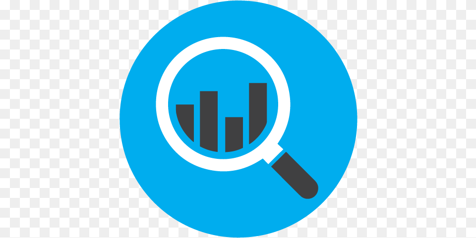 Transparent Monitoring And Learning Chaps Monitoring And Evaluation Icon, Magnifying, Disk Free Png