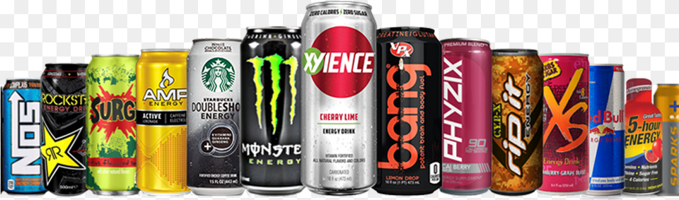 Transparent Monster Drink Energy Drinks No Background, Can, Tin, Beverage, Soda Png Image