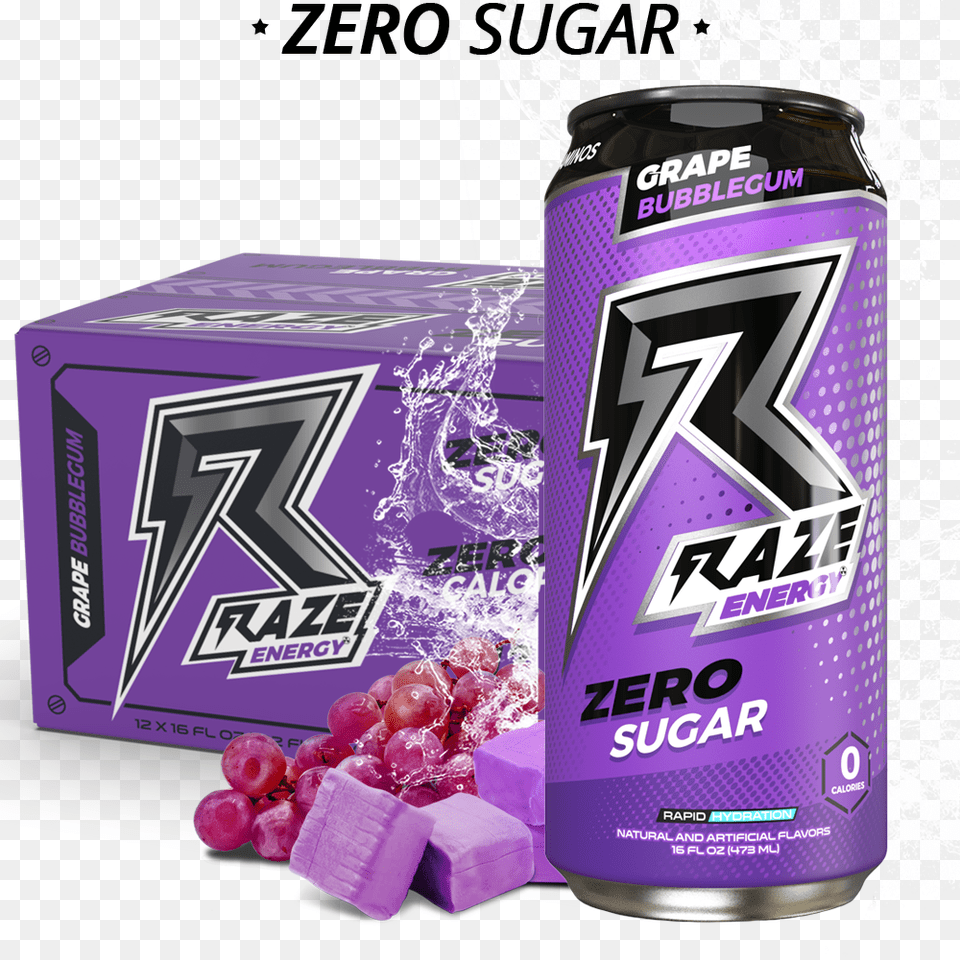 Transparent Monster Drink Raze Energy Drink Flavors, Can, Tin, Advertisement, Purple Png