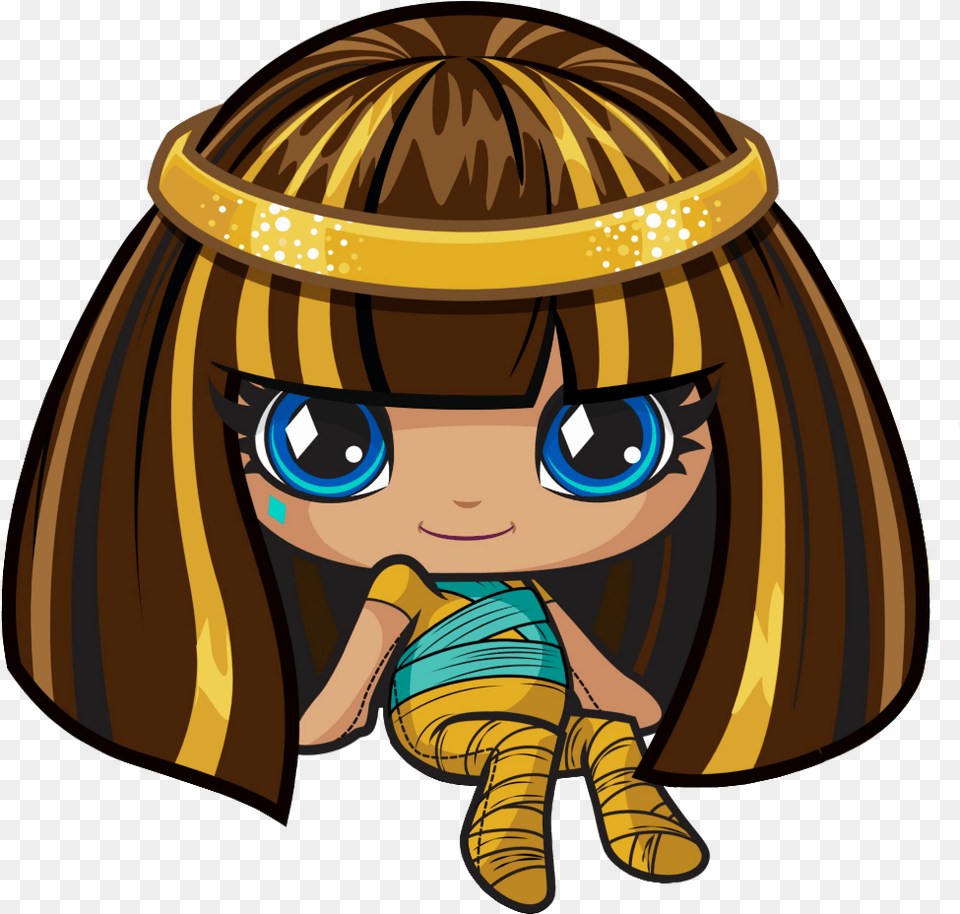 Transparent Monster High Clipart Monster High Minis Cleo De Nile, Book, Comics, Publication, Baby Free Png Download