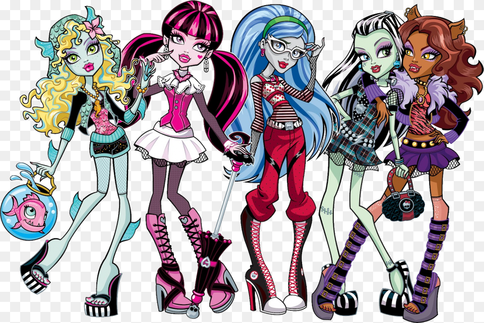 Transparent Monster High Monster High, Publication, Book, Comics, Adult Free Png