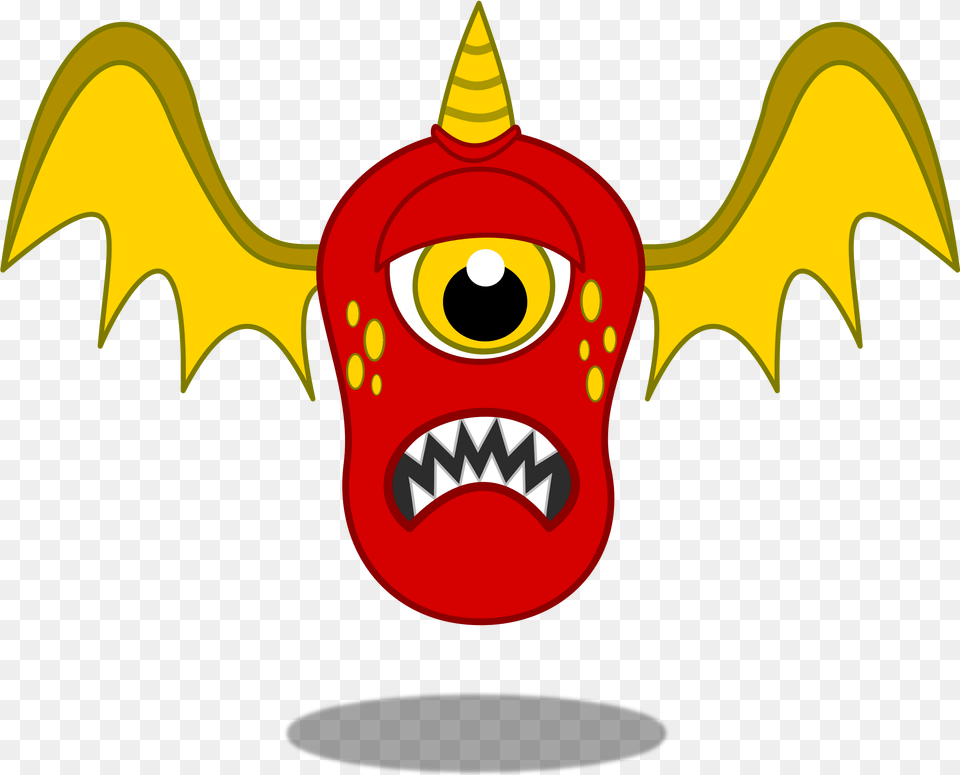 Transparent Monsters Clipart Flying Monster, Dynamite, Weapon Png Image