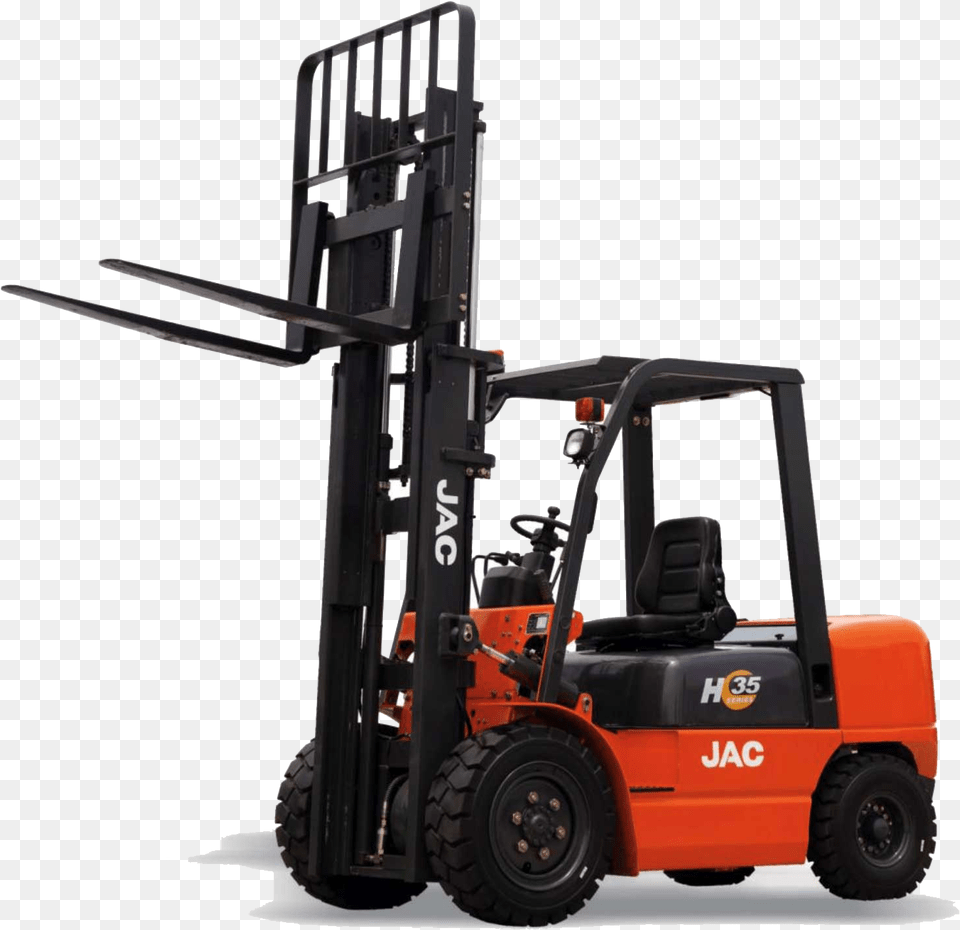 Transparent Montacargas Jac Ic Forklift, Machine, Wheel, Crossbow, Weapon Free Png