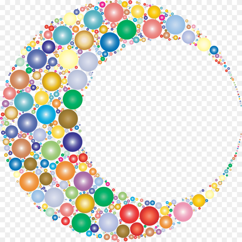 Moon Emoji Abstract Art Crescent Moon, Accessories, Jewelry, Necklace, Bead Free Transparent Png