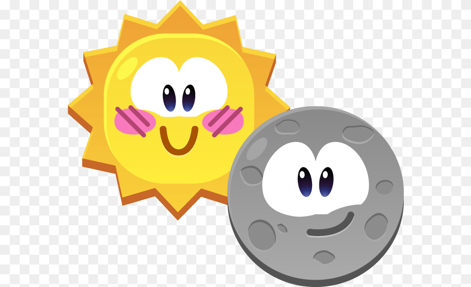 Transparent Moon Emoji Emojis De Club Penguin Island, Logo, Face, Head, Person Png Image