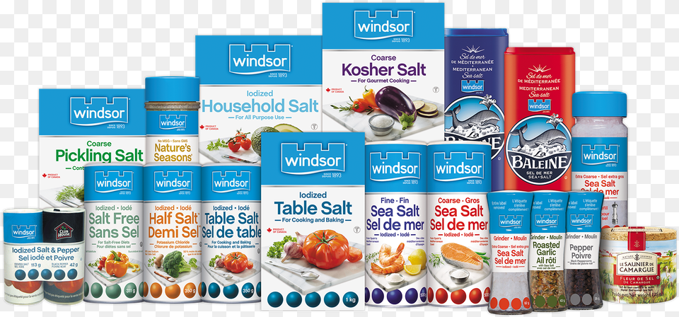 Transparent Morton Salt Windsor Salt, Tin, Aluminium, Can, Canned Goods Png