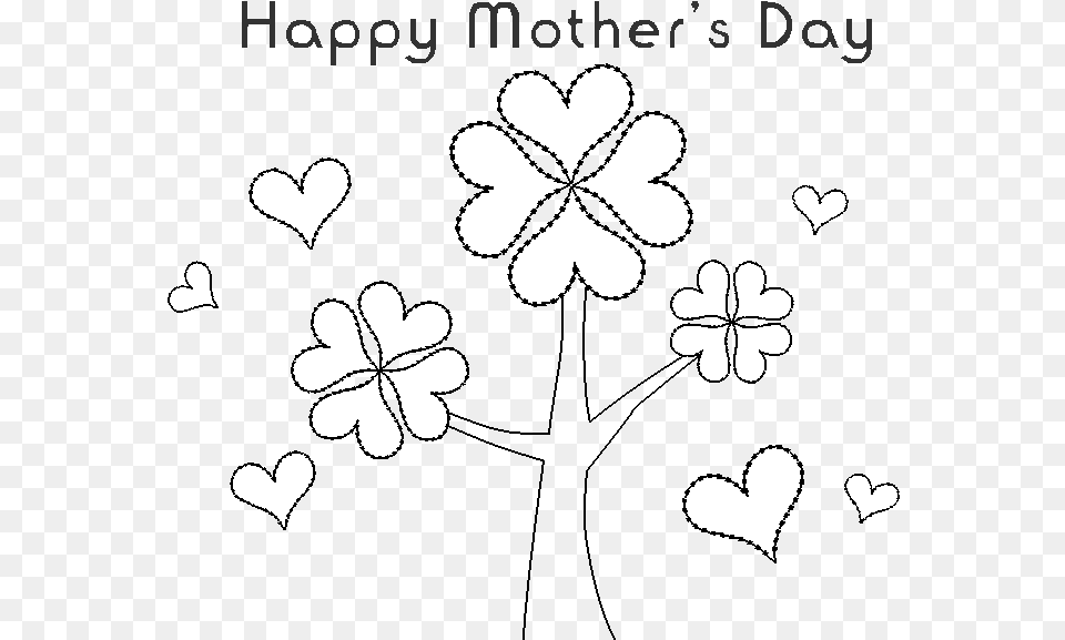 Transparent Mother Day Happy Mother39s Day Disegni, Flower, Plant, Nature, Outdoors Free Png