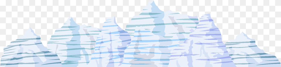 Transparent Mountain Clipart Iceberg, Ice, Nature, Outdoors, Glacier Png