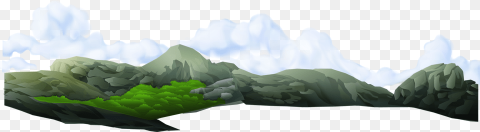 Transparent Mountain Range Mountain Clouds Background, Landscape, Mountain Range, Nature, Outdoors Png