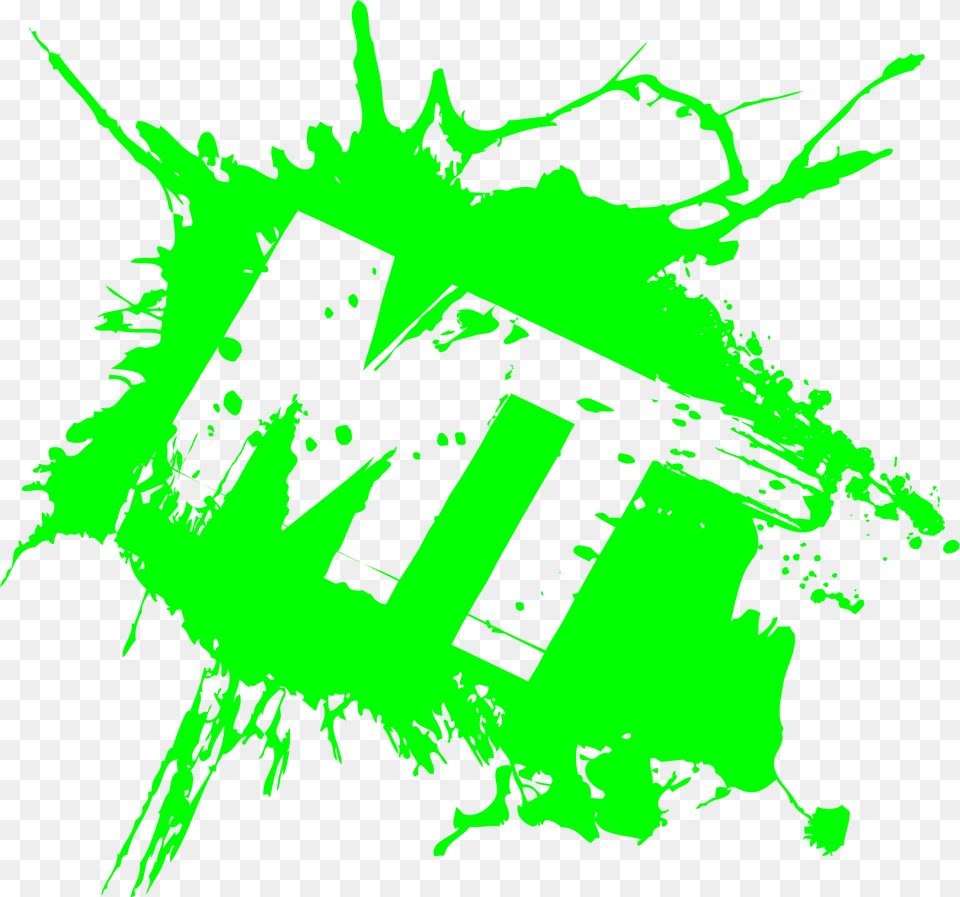 Transparent Mud Splatter Ink Splat, Green, Logo, Art, Graphics Png Image