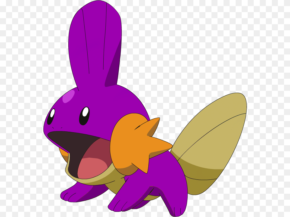 Transparent Mudkip Pokemon Mudkip Shiny, Purple, Flower, Plant, Animal Free Png