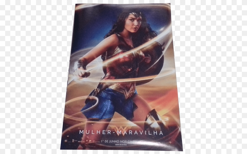 Transparent Mulher Maravilha Wonder Woman Poster Cover, Adult, Publication, Person, Female Png