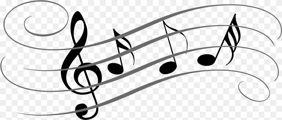 Transparent Music Emoji Transparent Background Music Notes, Calligraphy, Handwriting, Text, Bow Free Png Download