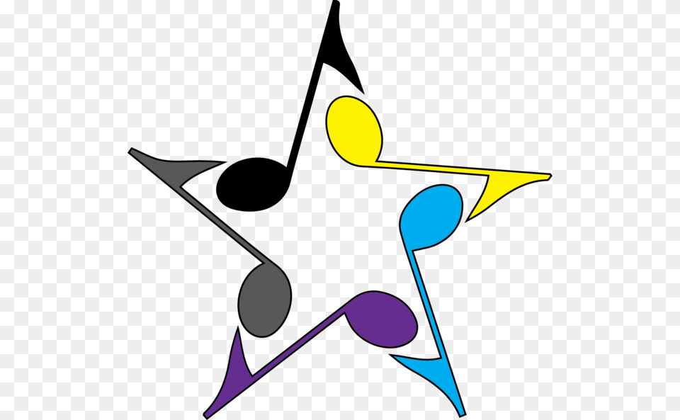 Transparent Music Note Clipart Music Note Star, Lighting, Nature, Night, Outdoors Png