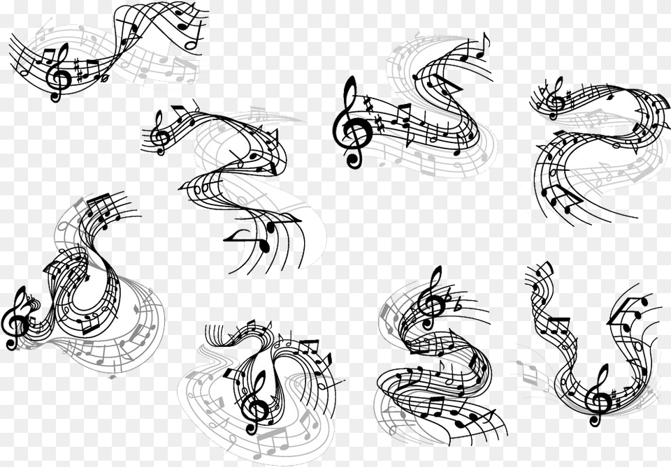 Transparent Music Wave, Art, Drawing, Face, Head Free Png