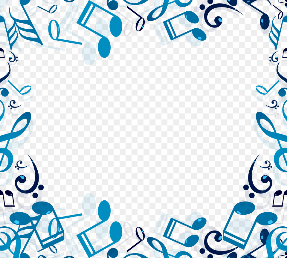 Transparent Musical Note Border, Art, Graphics, Pattern, Outdoors Png Image