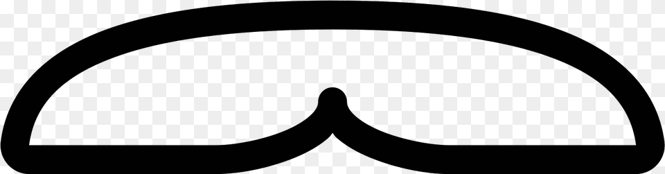Mustache Vector, Gray Free Transparent Png