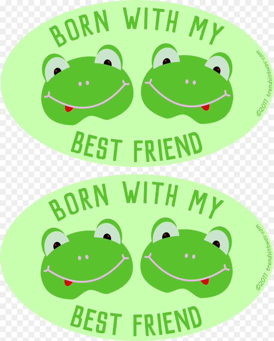 Transparent My Best Friend Clipart Circle, Green, Amphibian, Animal, Frog Free Png Download