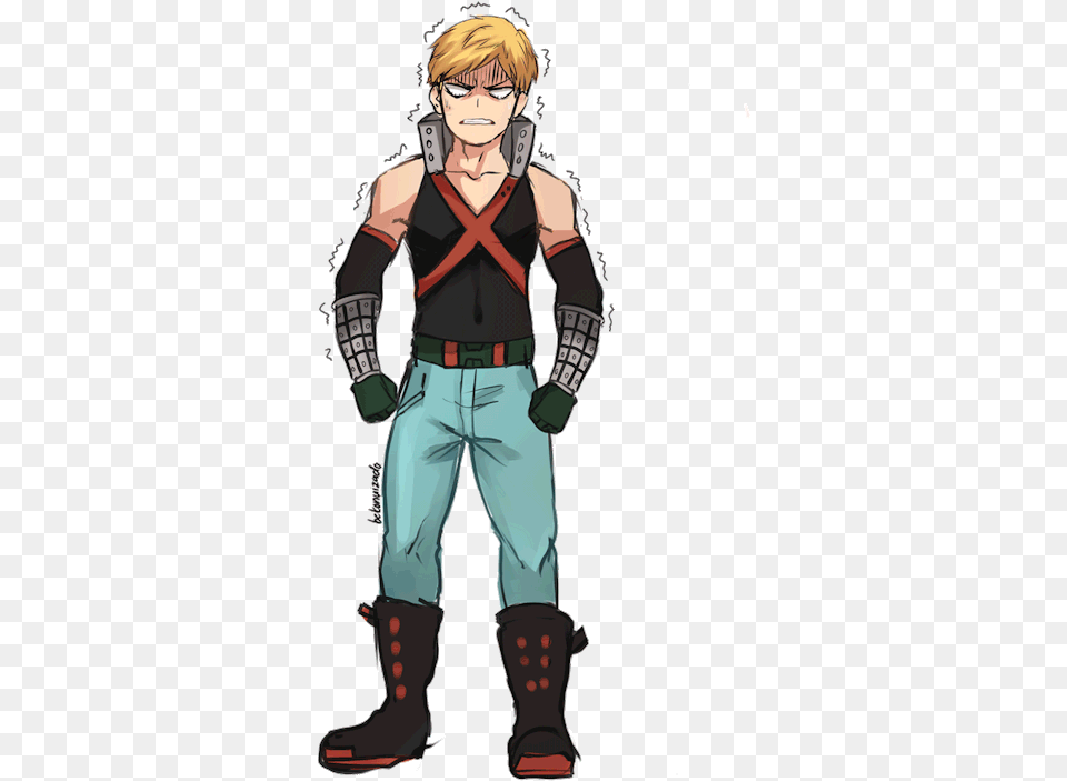 Transparent My Hero Academia Gifs, Adult, Book, Comics, Male Free Png Download
