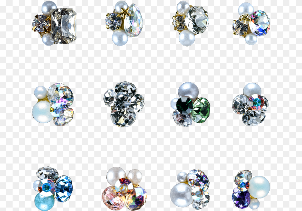 Transparent Nail Art, Accessories, Earring, Jewelry, Diamond Free Png Download