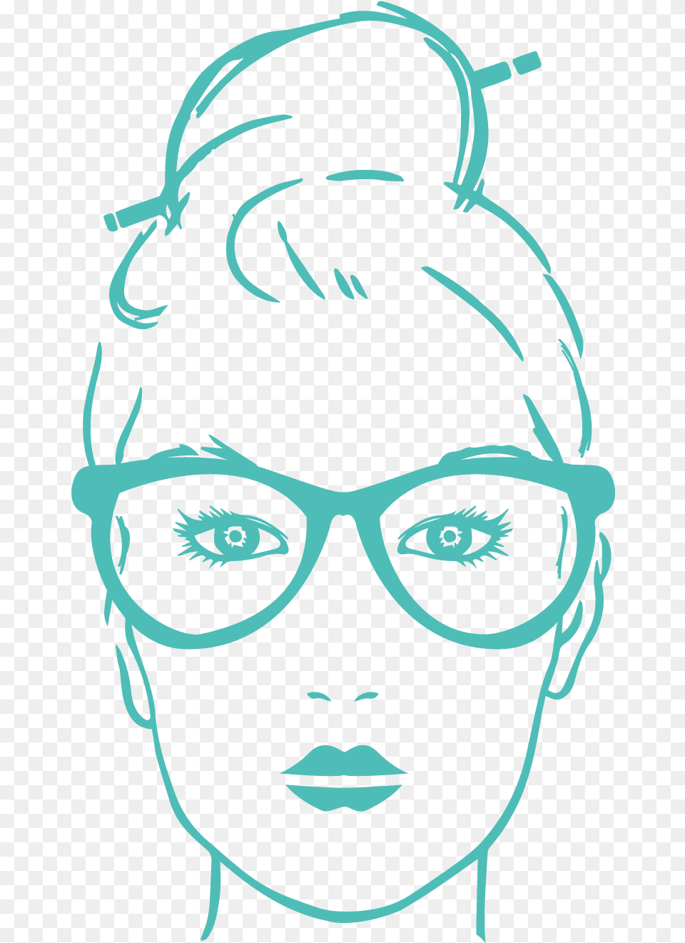 Transparent Nail Head Clipart Illustration, Accessories, Glasses, Stencil, Adult Free Png