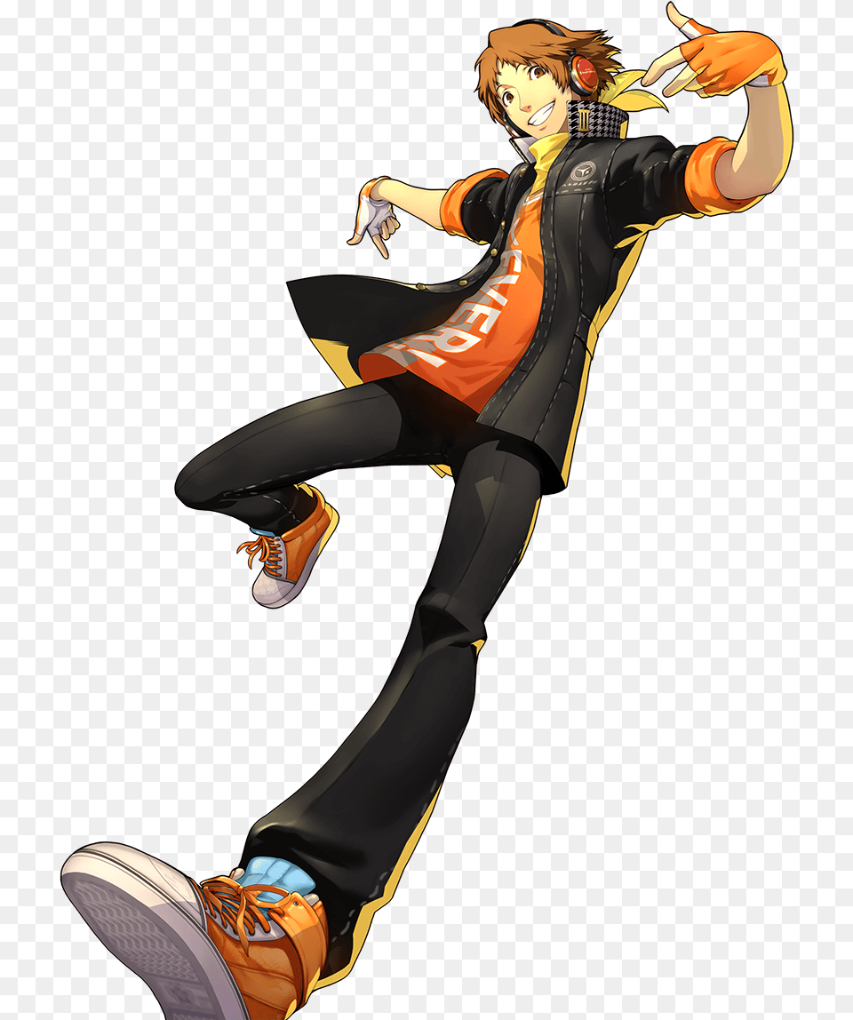 Transparent Naoto Shirogane Yosuke Persona 4 Dancing, Footwear, Shoe, Clothing, Person Free Png